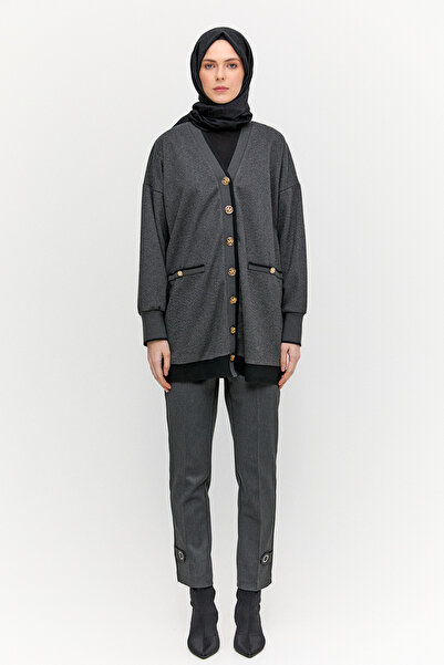 Setrms Kuşgözü Detaylı Dar Paça Pantolon