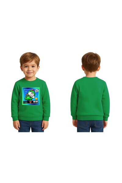 SPIDERMAN Unisex Brawl Stars με τύπωμα Παιδικό φούτερ με 3 κλωστές με ανάγλυφο