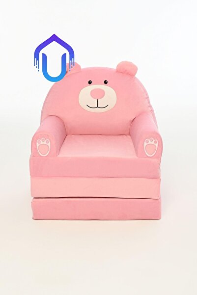 NW NessiWorld Portatif, Yıkanabilir, Katlanabilir Peluş Çocuk Koltuğu 120 Cm/...