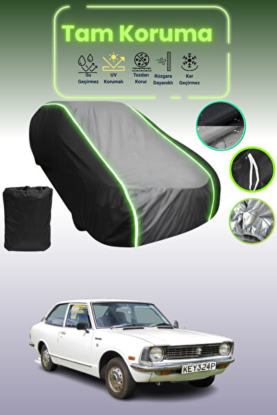 Dokaca Neo غطاء حماية متوافق مع سيارة تويوتا كورولا قماش مجدّل ذات البابين، ل...