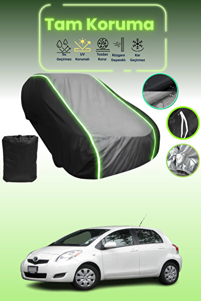 Dokaca Neo غطاء حماية متوافق مع سيارة تويوتا ياريس قماش مجدّل ذات 5 أبواب من ...