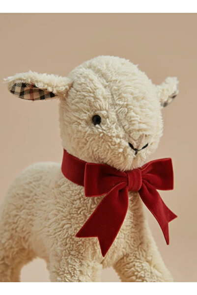 Tuğba Kuğu Fiyonklu Kuzu - Uyku Arkadaşı | Peluş Oyuncak