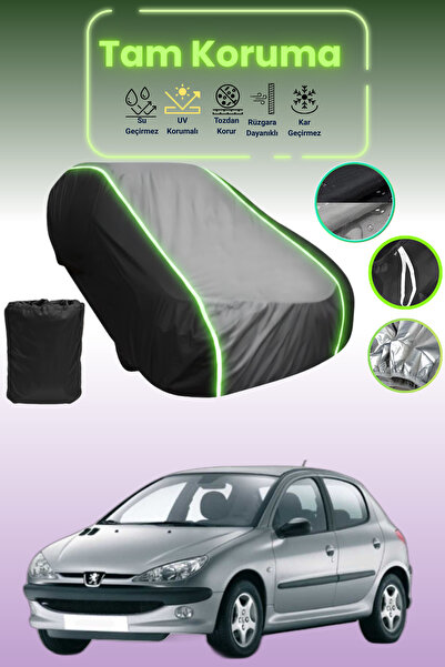 Dokaca Neo غطاء حماية متوافق مع سيارة بيجو قماش مجدّل ذات 5 أبواب من 1998 إلى...