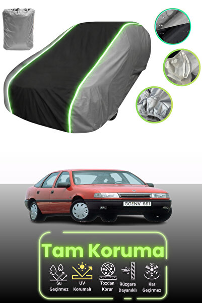 Dokaca Neo غطاء حماية للسيارة باللون الرمادي والأسود والرمادي النيون قماش مجد...