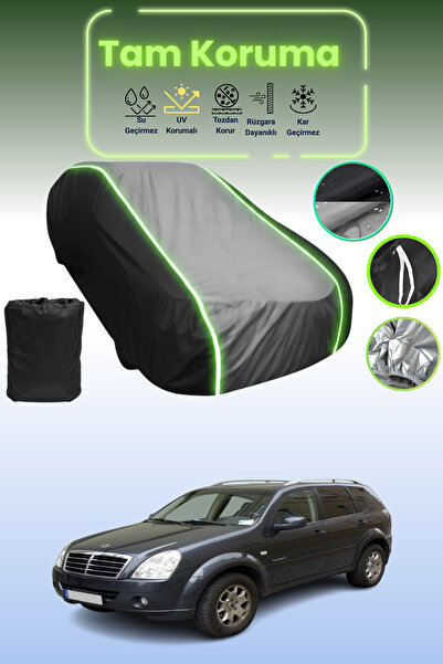 Dokaca Neo غطاء حماية متوافق مع سيارة سانج يونج ريكستون قماش مجدّل من 2006 إل...