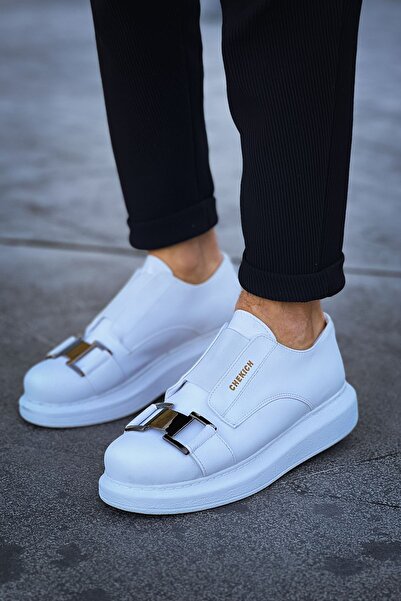 Chekich CH297 - حذاء CBT للرجال باللون الأبيض