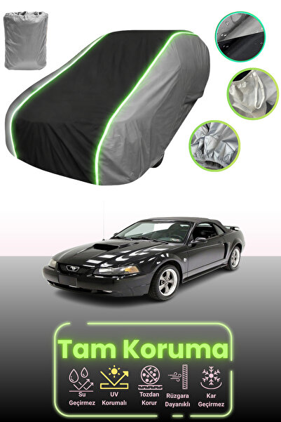 Dokaca Neo غطاء حماية متوافق مع سيارة فورد موستانج كونفيرتيبل قماش مجدّل بالل...