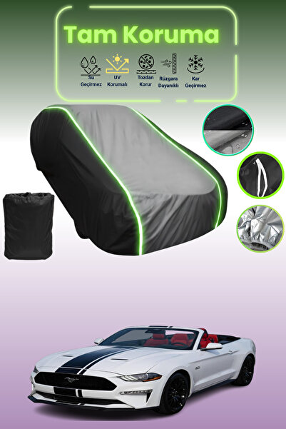 Dokaca Neo غطاء حماية متوافق مع سيارة فورد موستانج كونفيرتيبل قماش مجدّل بالل...