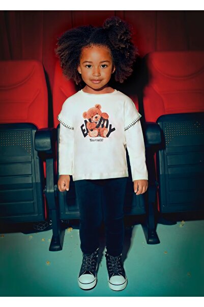 MAYORAL Ursuleț cu mânecă lungă pentru fetiță cu imprimeu tricou