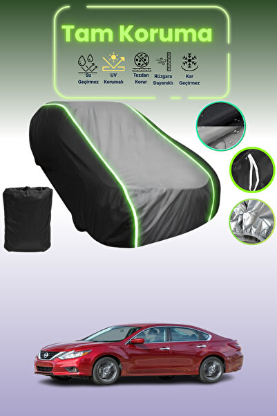 Dokaca Neo غطاء حماية متوافق مع سيارة نيسان ألتيما 2018 - 2021 باللون الأسود_...