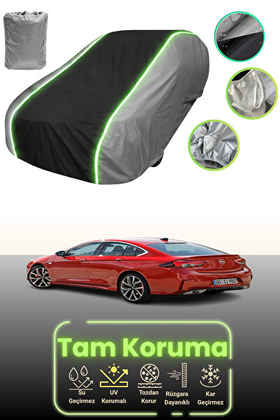 Dokaca Neo غطاء حماية للسيارة باللون الرمادي والأسود والرمادي النيون قماش مجد...