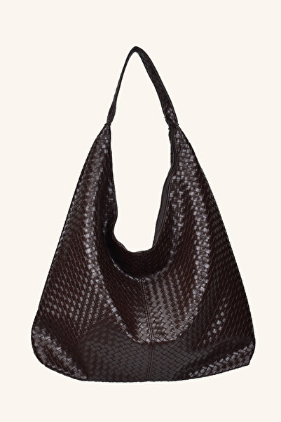 birizmoda Zen Large Handbag and Shoulder Bag - Brown