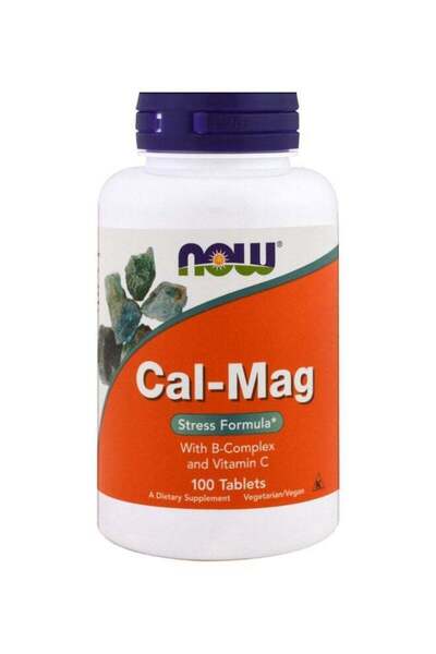 HEALTH HOUSE PHARMACY Now Foods Cal-Mag Dietary Supplement -100 Tablets