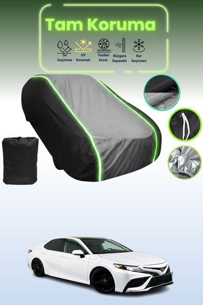 Dokaca Neo غطاء حماية متوافق مع سيارة تويوتا كامري تي آر دي قماش مجدّل من طرا...