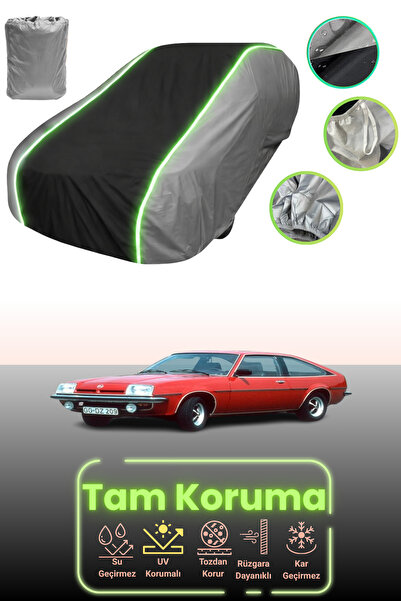 Dokaca Neo غطاء حماية للسيارة باللون الرمادي والأسود والرمادي النيون قماش مجد...