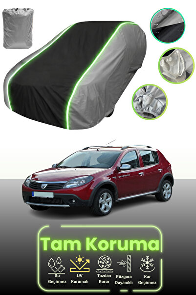 Dokaca Neo غطاء حماية للسيارة من نوع داسيا سانديرو 1 ستيبواي متوافق مع لون رم...