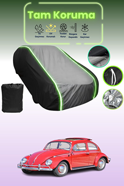 Dokaca Neo غطاء حماية متوافق مع سيارة فولكس فاجن بيتل قماش مجدّل من 1945 إلى ...