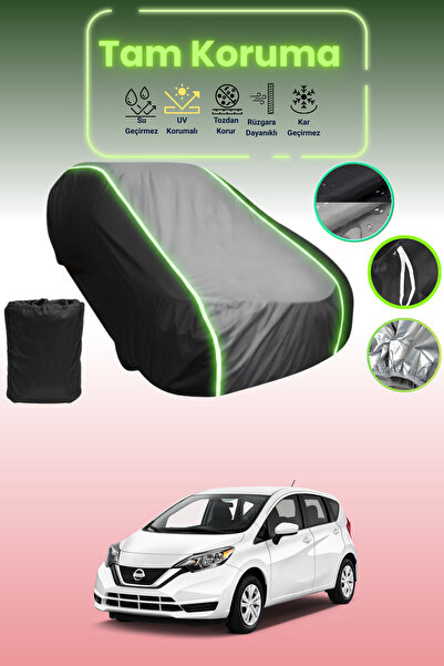 Dokaca Neo غطاء حماية متوافق مع سيارة نيسان فيرسا/نوت 2017 - 2021 باللون الأس...