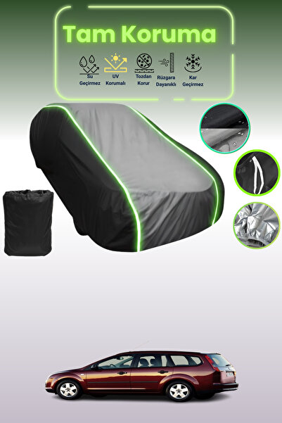 Dokaca Neo غطاء حماية متوافق مع سيارة فورد فوكس واجن قماش مجدّل من 2005 إلى 2...