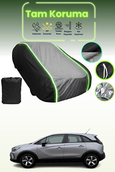 Dokaca Neo غطاء حماية متوافق مع سيارة أوبيل كروسلاند x 2017 - 2021 باللون الأ...