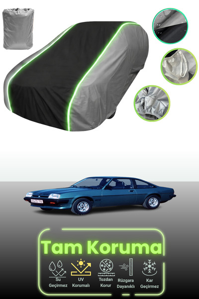 Dokaca Neo غطاء حماية للسيارة باللون الرمادي والأسود والرمادي النيون قماش مجد...