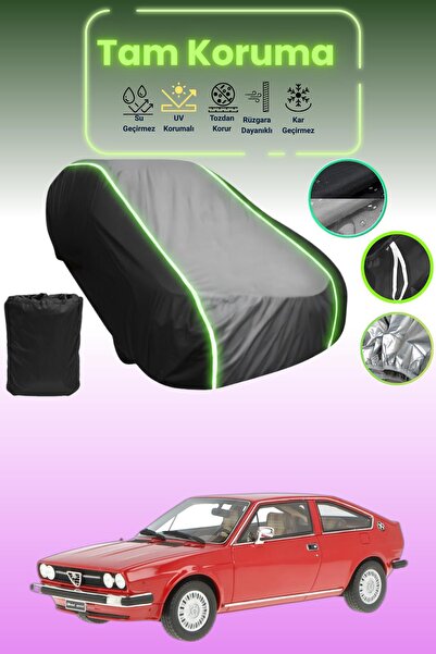 Dokaca Neo غطاء حماية متوافق مع سيارة ألفا روميو ألفاسود سبرينت قماش مجدّل من...