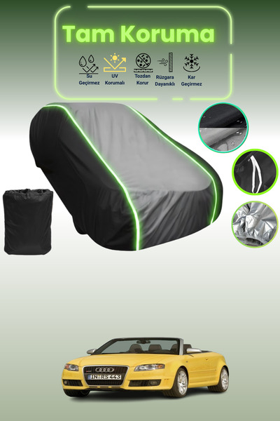 Dokaca Neo غطاء حماية متوافق مع سيارة أودي RS4 كابريوليه 2006 - 2009 باللون ا...