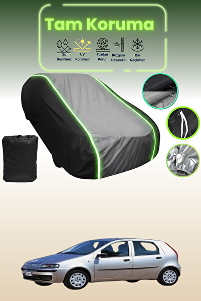 Dokaca Neo غطاء حماية متوافق مع سيارة فيات بونتو ذات قماش مجدّل أبواب من 1999...