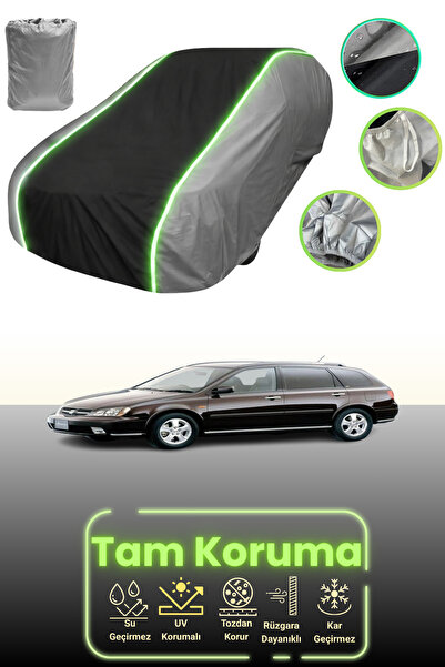 Dokaca Neo غطاء حماية للسيارة باللون الرمادي والأسود والرمادي النيون قماش مجد...