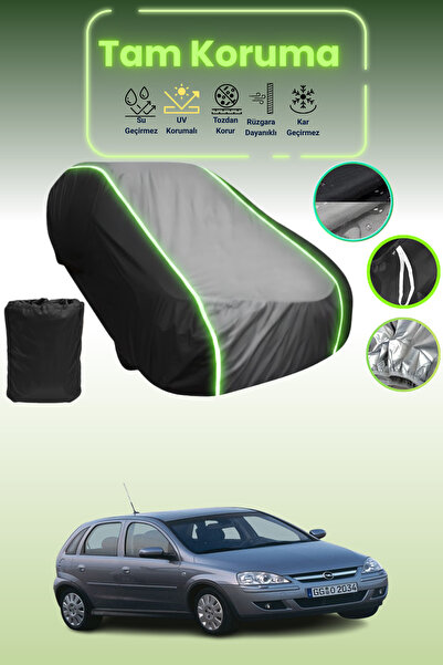 Dokaca Neo غطاء حماية متوافق مع سيارة أوبل كورسا ذات قماش مجدّل أبواب من 2001...