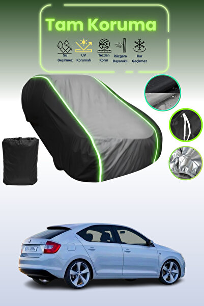 Dokaca Neo غطاء حماية متوافق مع سيارة سكودا رابيد سبيسباك 2013 - 2021 باللون ...