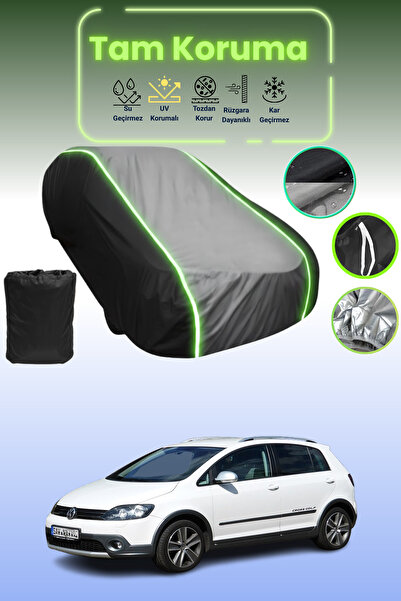 Dokaca Neo غطاء حماية متوافق مع سيارة فولكس فاجن كروس جولف قماش مجدّل 2010 - ...