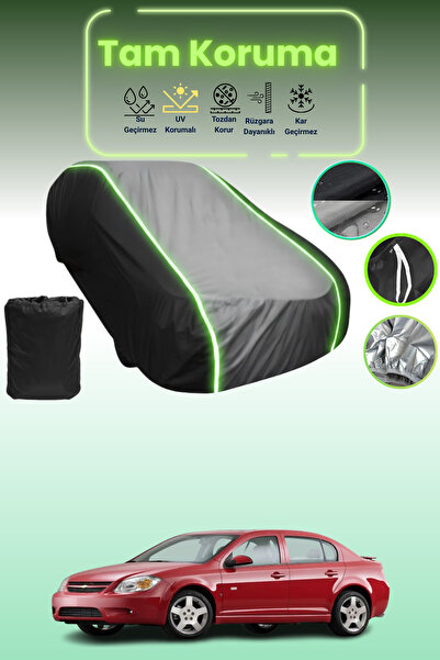 Dokaca Neo غطاء حماية متوافق مع سيارة شيفروليه كوبالت سيدان قماش مجدّل باللون...