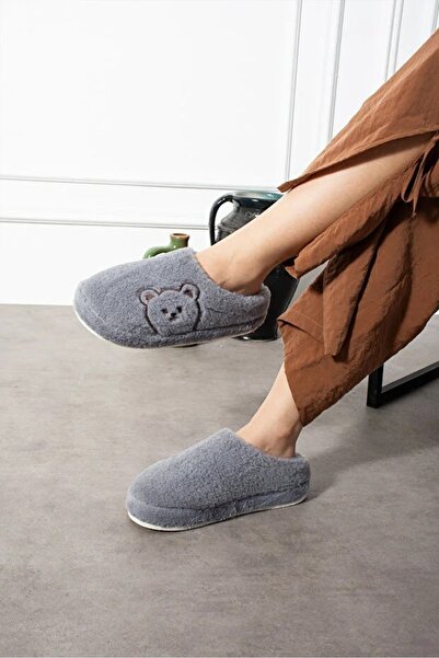 LastStep Ayıcık Nakışlı Kadın Yumuşak Peluş Içi Tüylü Çeyiz Bohça Gelin Ev Te...