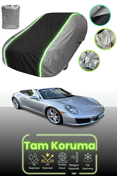 Dokaca Neo غطاء سيارة متوافق مع بورش 911 كاريرا قماش مجدّل (991) 2012 - 2018،...