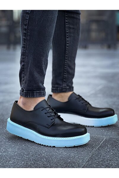 Chekich CH001 - حذاء FBT كلاسيك دانتيل للرجال باللون الأسود