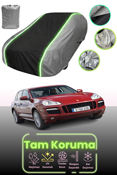 Dokaca Neo Grey.Black.Grey Neon Corded Fabric Porsche Cayenne 2010 - 2015 Com...