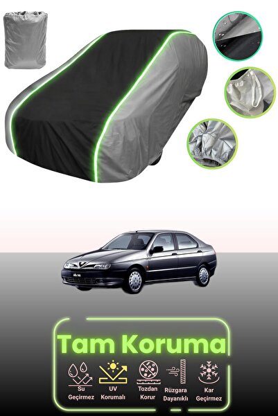 Dokaca Neo غطاء حماية للسيارة باللون الرمادي والأسود والرمادي النيون قماش مجد...