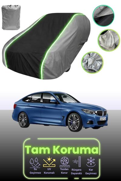 Dokaca Neo غطاء حماية للسيارة باللون الرمادي والأسود والرمادي النيون قماش مجد...