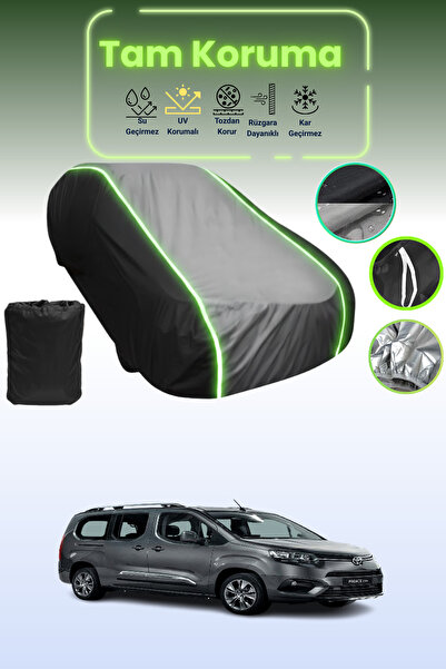 Dokaca Neo غطاء حماية متوافق مع سيارة تويوتا برواس سيتي فيرسو Swb باللون الأس...