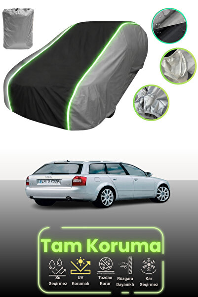 Dokaca Neo غطاء حماية للسيارة باللون الرمادي والأسود والرمادي النيون قماش مجد...