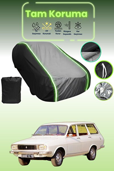 Dokaca Neo Black_Grey_Black Neon Corded Fabric Renault 12 Variable Compatible...