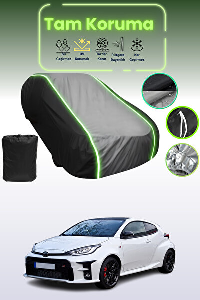 Dokaca Neo غطاء حماية متوافق مع سيارة تويوتا جي آر ياريس 2020 - 2021 باللون ا...