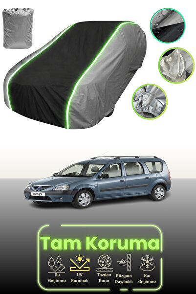 Dokaca Neo غطاء حماية للسيارة باللون الرمادي والأسود والرمادي النيون قماش مجد...