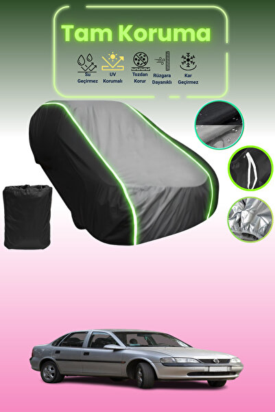 Dokaca Neo غطاء حماية متوافق مع سيارة شيفروليه فيكترا قماش مجدّل باللون الأسو...