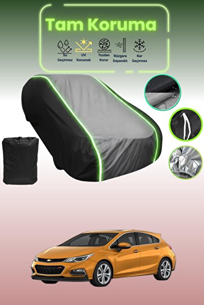 Dokaca Neo غطاء حماية متوافق مع سيارة شيفروليه كروز هاتشباك قماش مجدّل باللون...