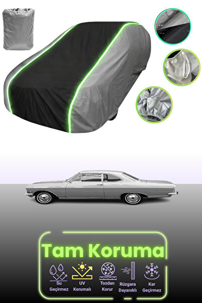 Dokaca Neo غطاء حماية للسيارة باللون الرمادي والأسود والرمادي النيون قماش مجد...