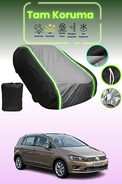 Dokaca Neo غطاء حماية متوافق مع سيارة فولكس فاجن جولف 7 سبورتسفان قماش مجدّل ...