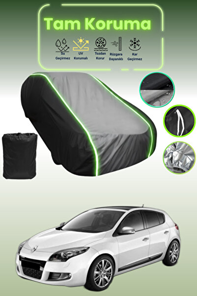 Dokaca Neo غطاء حماية متوافق مع سيارة رينو ميجان ذات قماش مجدّل أبواب من 2008...