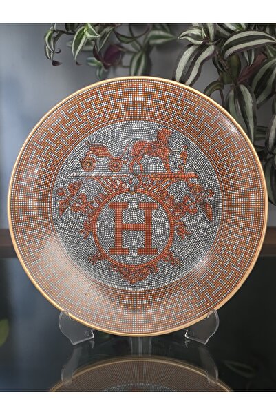 FERMATO Honey Orange Serving Dish